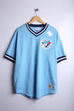 Vintage Toronto Blue Jays Jersey Blue - Knit Polyester