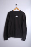 Vintage 90's Tommy Hilfiger Sweater Black - Cotton