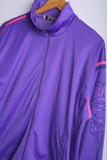 Vintage 90's FILA Zipper Track Jacket Purple - Polyester