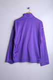 Vintage 90's FILA Zipper Track Jacket Purple - Polyester