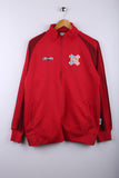 Vintage 90's Keeza Track Jacket Red - Polyester