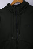 Vintage 90's Under Armour Zipper Hoodie Olive - Polyester