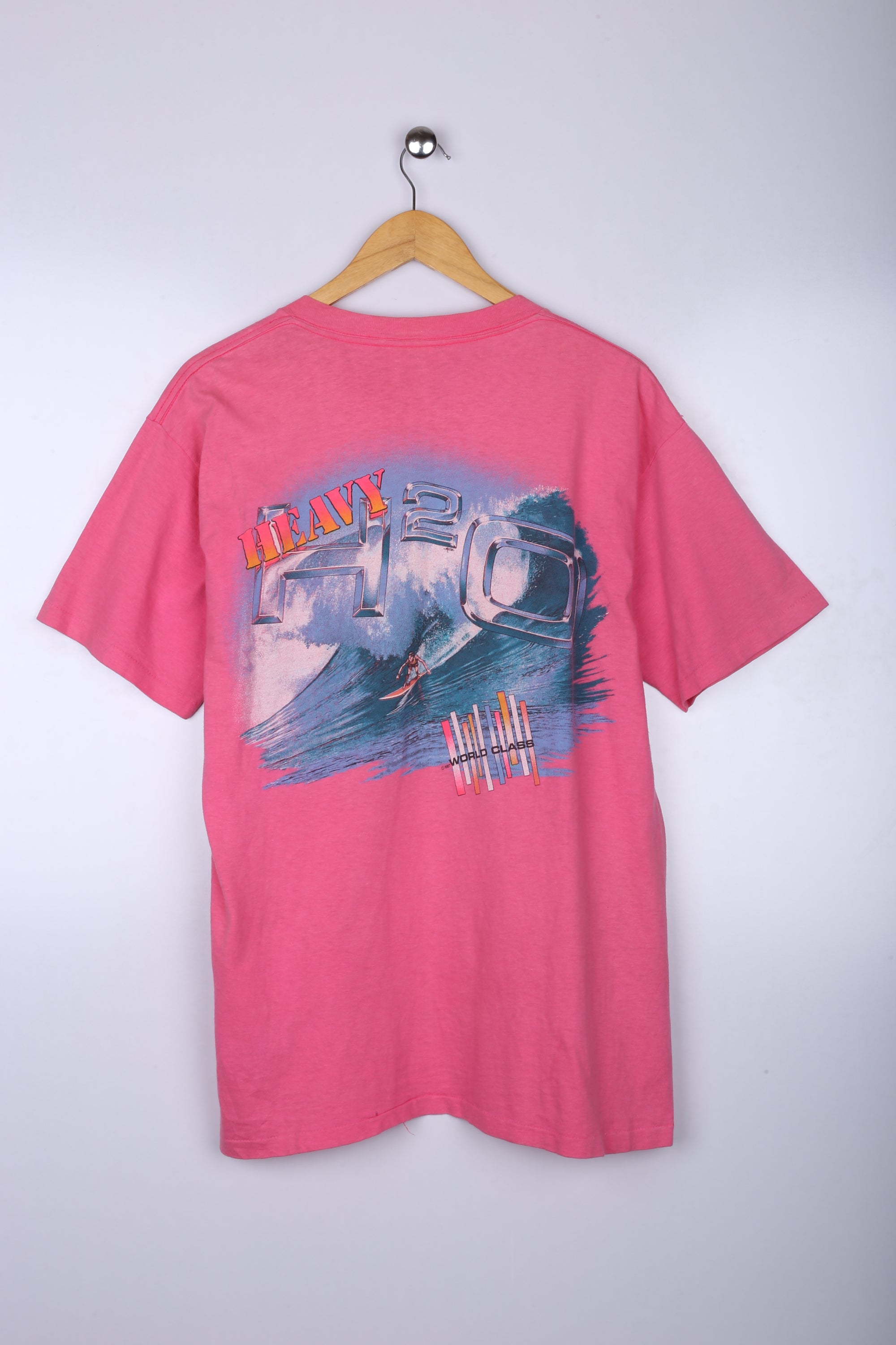 Vintage Worldclass Graphic Tee Pink Large