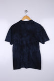 Vintage Mountain Wolves Graphic Tee Navy