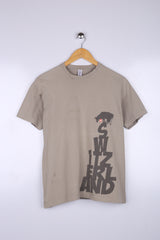 Vintage Imperial Switzerland Graphic Tee Brown Small