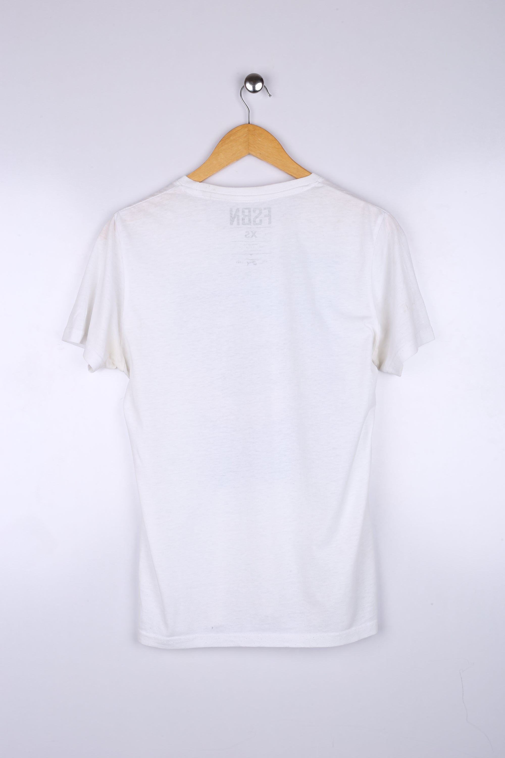 Vintage FSBN Chimp Graphic Tee White Small