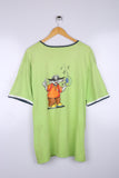 Vintage SWR 2 Graphic Tee Lime XX Large