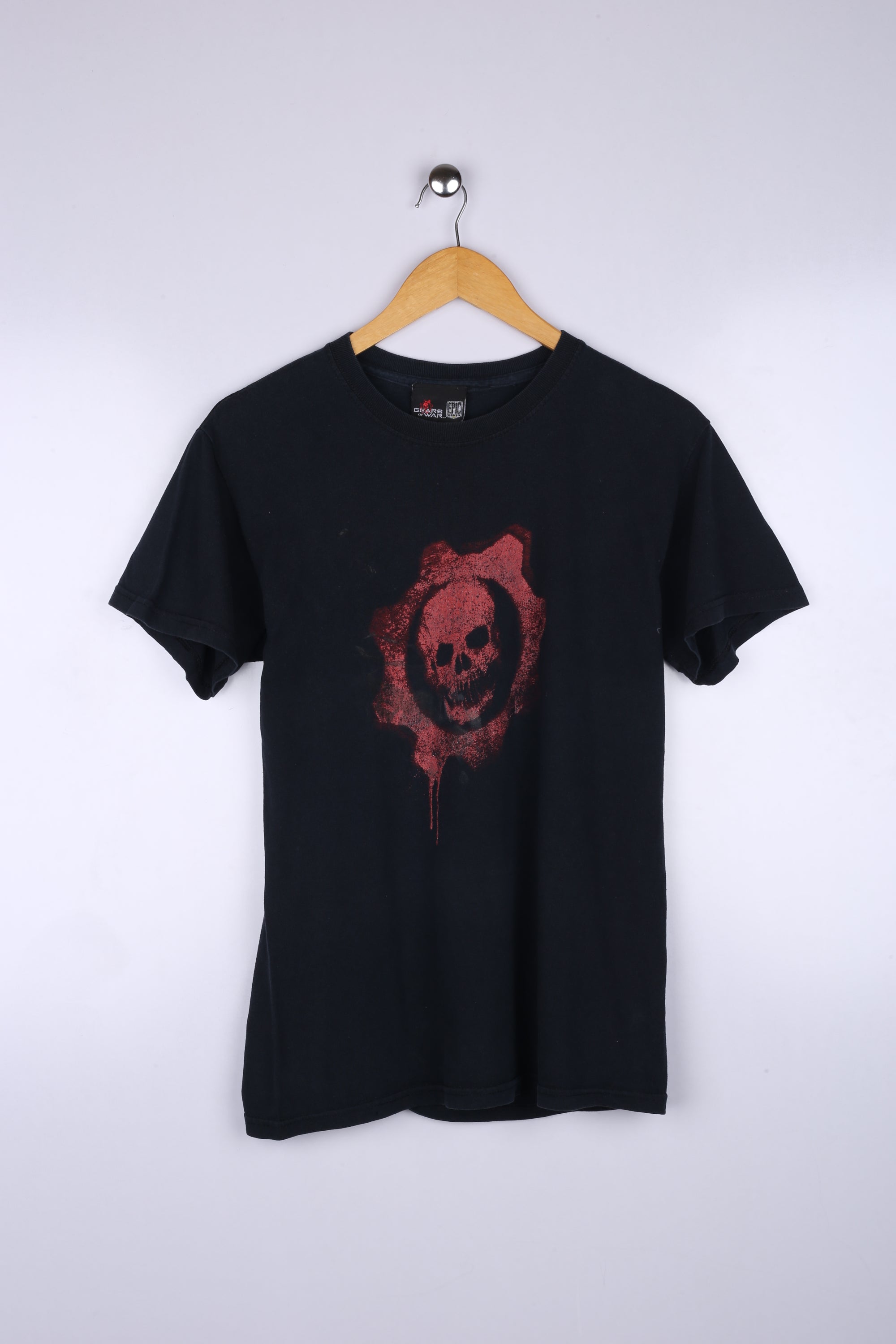 Vintage Gears of War Graphic Tee Navy Small