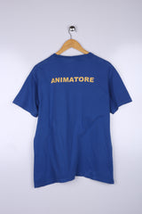 Vintage Mazzano Graphic Tee Blue