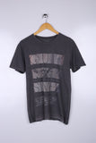 Vintage Quicksliver Graphic Tee Grey Medium