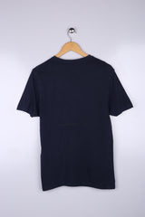 Vintage Charles Vogele Graphic Tee Navy Large