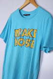 Vintage MTV Music Graphic Tee Blue Medium
