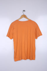 Vintage Jean Pascale Graphic Tee Orange Medium