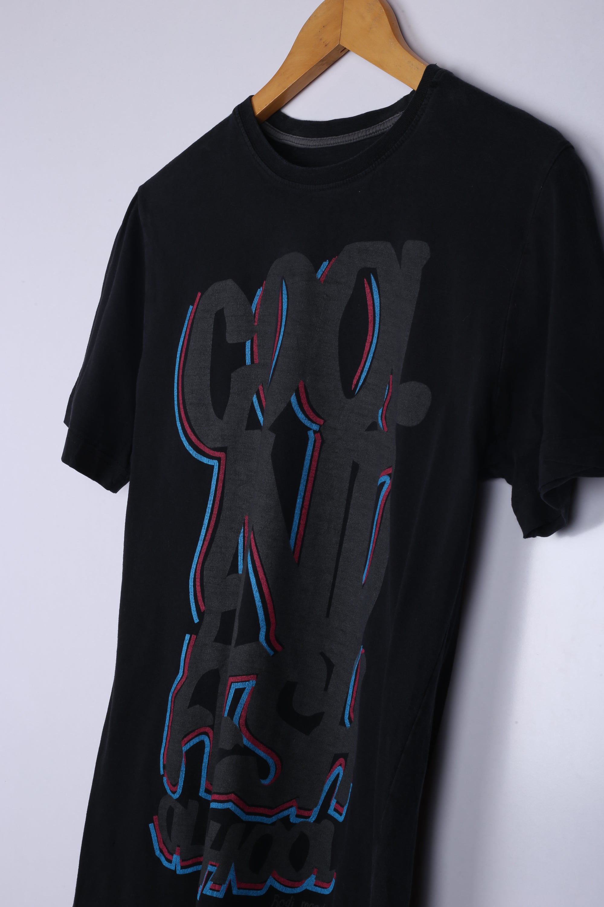 Vintage Cool Graphic Tee Black Small