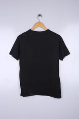 Vintage Beer Graphic Tee Black Small