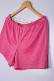 Vintage Champion Shorts Pink Large