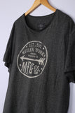 Vintage H&M Graphic Tee Grey X Large