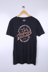 Vintage Los Angeles Graphic Tee Grey