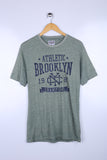 Vintage Athletic Brooklyn Graphic Tee Grey