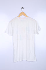 Vintage Pull & Bear Tee White Small