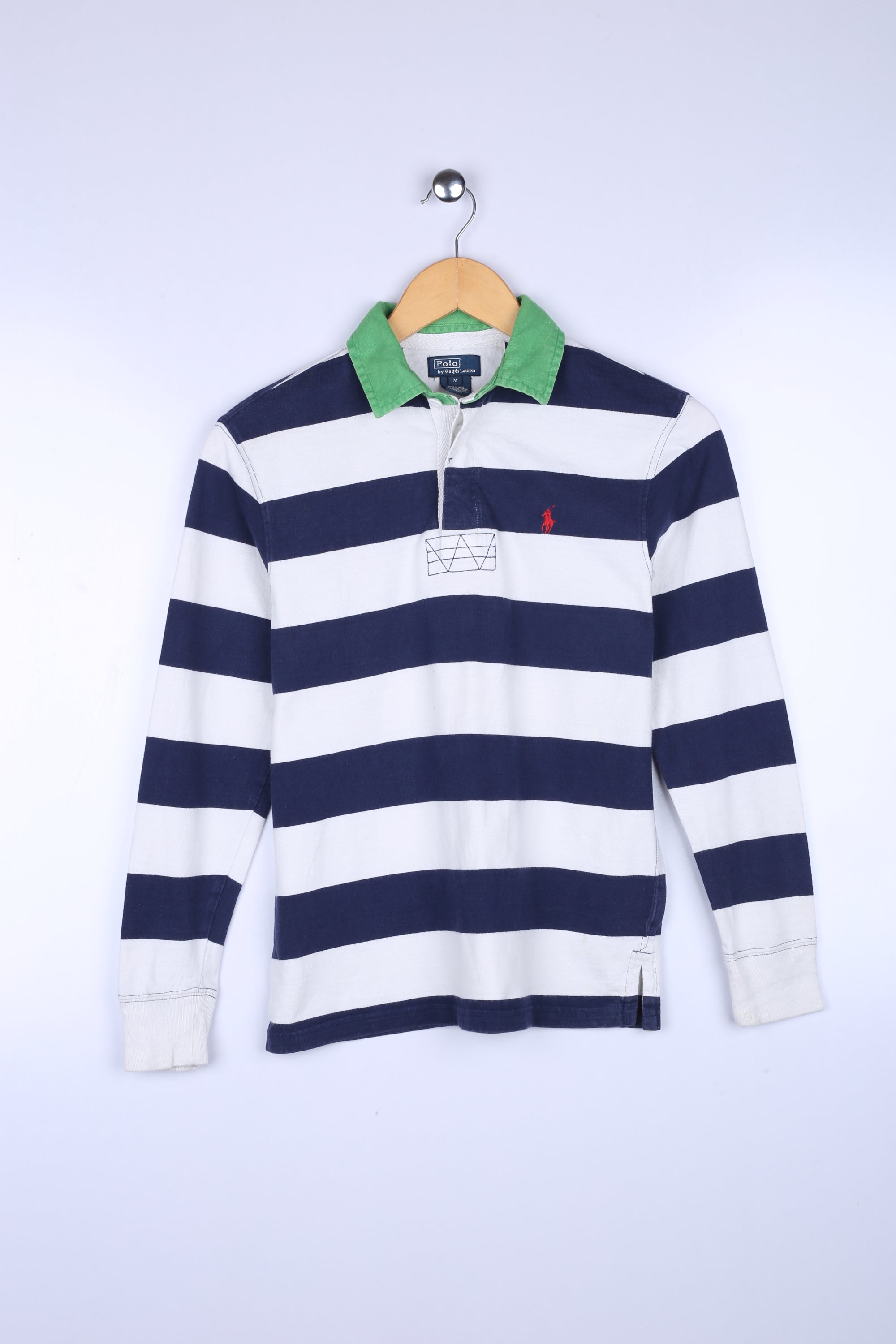 Vintage Ralph Lauren Long Sleeve Polo Stripe X Small