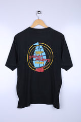 Vintage Miller Graphic Tee Black X Large