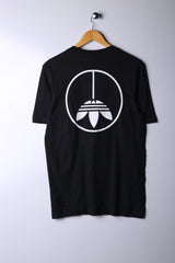 Vintage 90's Adidas Tee Black - Cotton