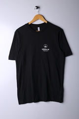 Vintage 90's Adidas Tee Black - Cotton