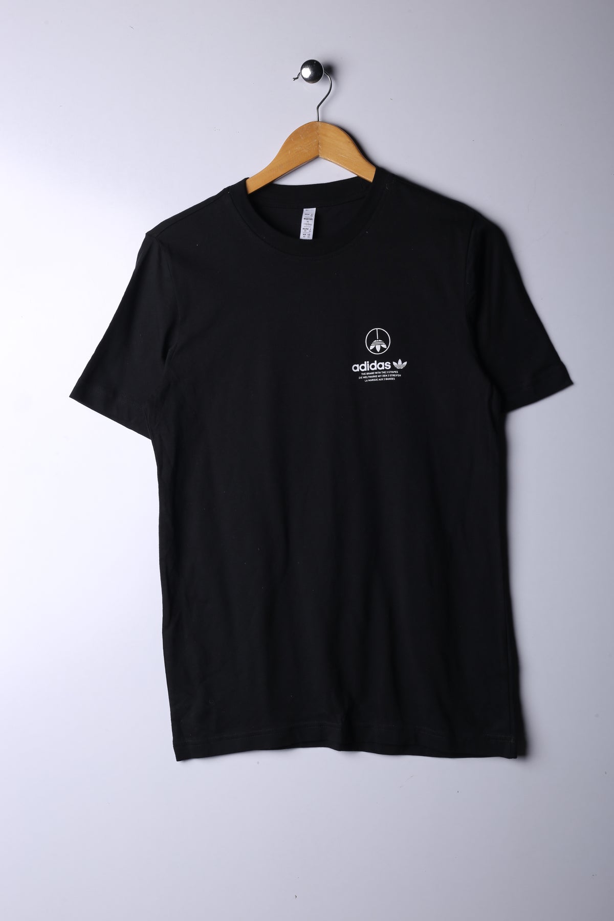 Vintage 90's Adidas Tee Black - Cotton