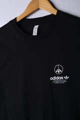 Vintage 90's Adidas Tee Black - Cotton