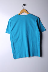 Vintage 90's Heritage Tee Blue - Cotton