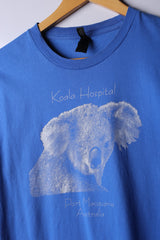 Vintage 90's Koala Hospital Tee Blue - Cotton