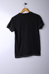 Vintage 90's Rebel Star Tee Black - Cotton