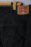 Vintage 90's Levis 550 Jeans Black - (W40 L32)