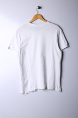 Vintage 90's Adidas Tee White - Cotton