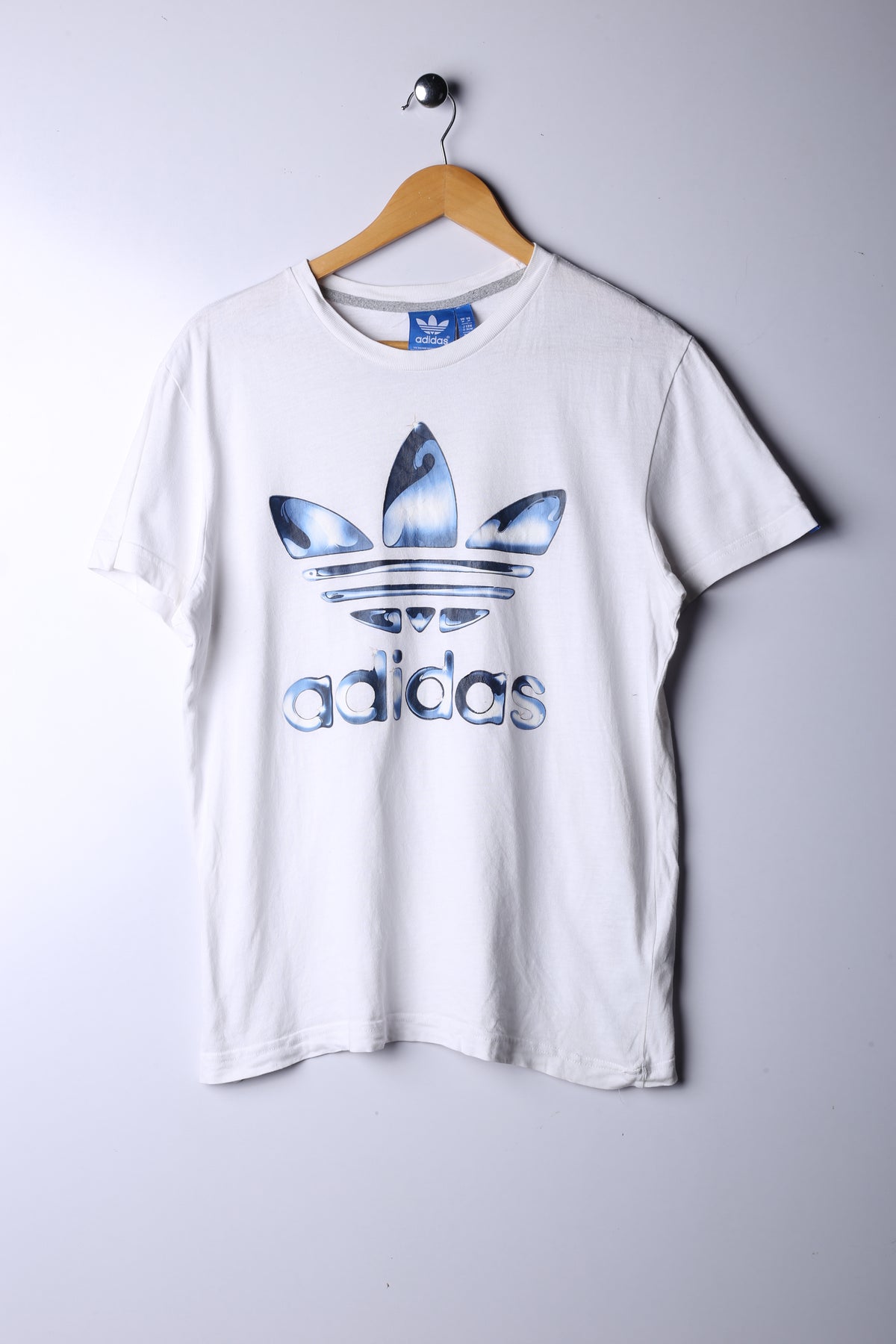 Vintage 90's Adidas Tee White - Cotton