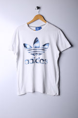 Vintage 90's Adidas Tee White - Cotton