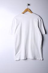 Vintage 90's Adidas Tee White - Cotton