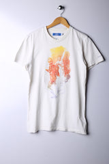 Vintage 90's Adidas Tee White - Cotton