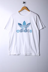 Vintage 90's Adidas Tee White