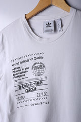 Vintage 00's Adidas Tee White